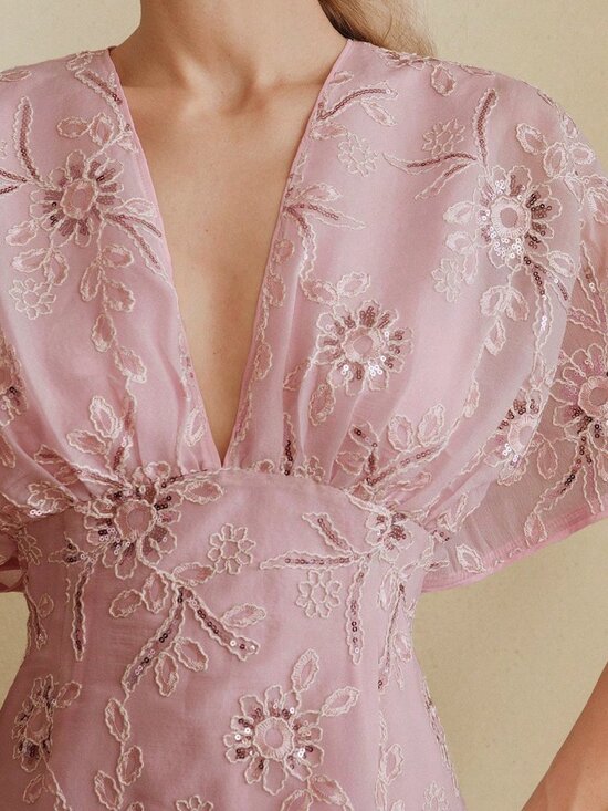 Dresses & Skirts - Baby Pink Elegant Women's Dress